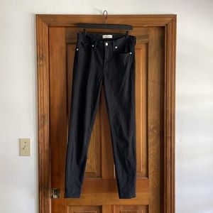 Madewell 9” high rise skinny jeans